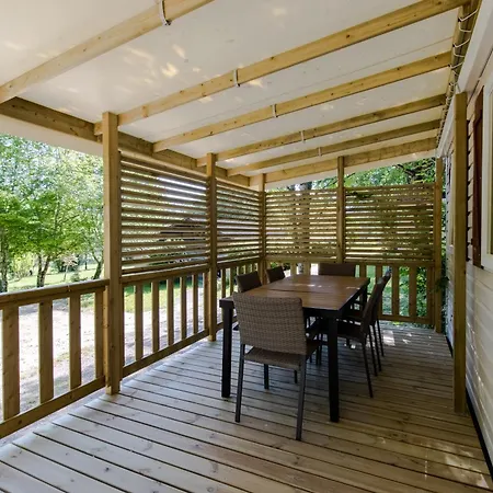 Ferienhaus Mobilhome Semicouvert Noisetier 6 P