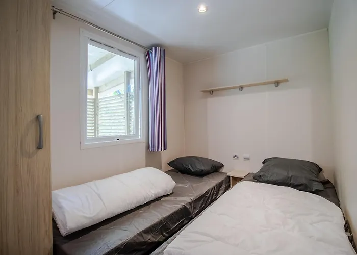 Mobilhome Semicouvert Noisetier 6 P 別荘 Saint-Martial-de-Nabirat